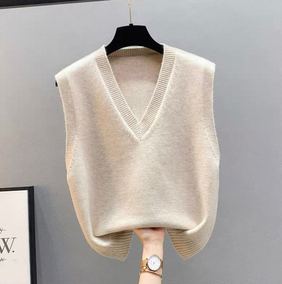 Damen Pullover ohne Armäel