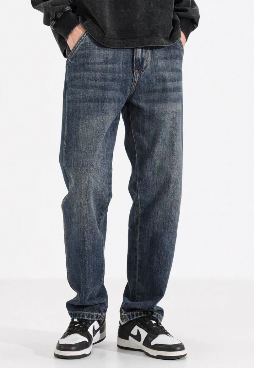 Classic Blaue Baggy Jeans